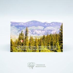 Mountain & Trees Postcard