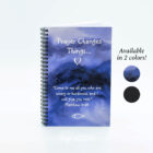 Prayer Changes Things Journal in Blue or Black