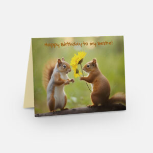 Bestie Birthday Card | Front