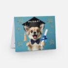 Graduation Dog Card | Front