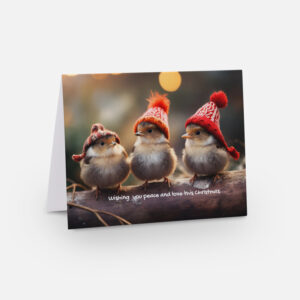 Birdy Christmas Card | Front